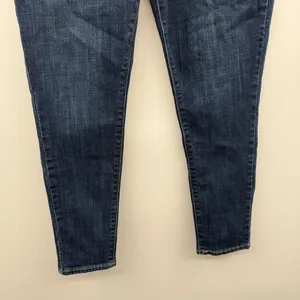 Levi's 721 High‎ Rise Skinny Jeans Dark Wash Sz 32 Plus thumbnail 3