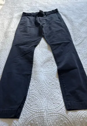 Navy blue khakis men thumbnail 1
