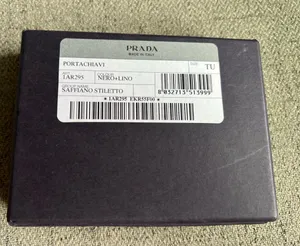 Prada stiletto key chain bag charm thumbnail 6