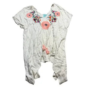 🌸✨ Judith March‎ Cream Embroidered Boho Top L ✨🌸 thumbnail 2