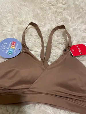 Spanx "Bra-llelujah" Mama Nursing Bra in Cafe Au Lait NWT thumbnail 2