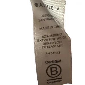 Athleta‎ Transit Colorblock Merino Wool Blend Sweater Sz XS thumbnail 9