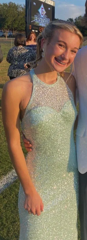 Prom Dress Green Size 0 thumbnail 1