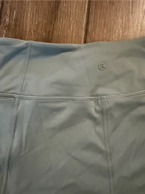 Danskin Sage Green High-Waist Bike Shorts thumbnail 7