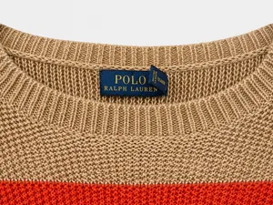 854 Polo Ralph Lauren XS Coastal Preppy Striped Knit Sweater thumbnail 3