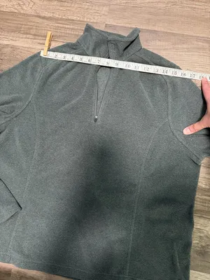 Lands'‎ End Polartec Aircore 100 1/4 Zip Fleece Pullover Sweater Size XL(18) thumbnail 5