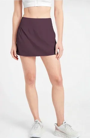 Athleta Agate Purple Run With It Skort Sz S thumbnail 1