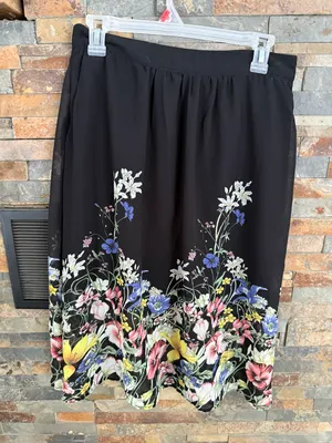 Floral Midi Skirt thumbnail 1