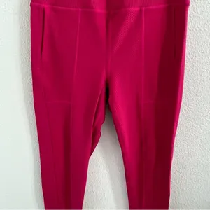 Free People Movement Pink Hot To It Full Length Ribbed Legging Active Pants M thumbnail 3