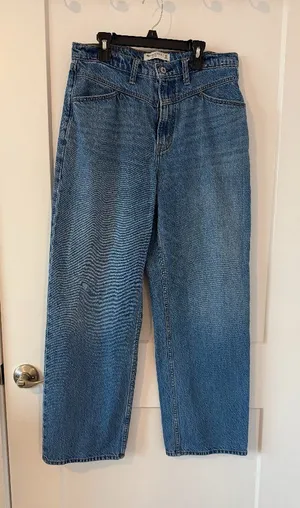 Abercrombie & Fitch The Loose High Rise Jeans – Size 8 Regular thumbnail 1