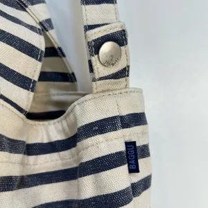 Baggu Duck Bag Stripe Canvas Tote Bag thumbnail 7