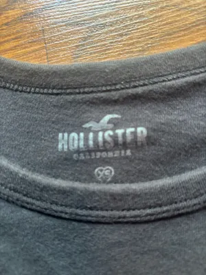 Hollister Baby Tee Black Nashville thumbnail 3