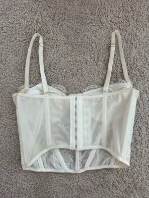White corset top thumbnail 2