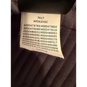 The North Face Womens XS Gray Moto Ribbed Full Zip Jacket Fleece Hoodie thumbnail 13
