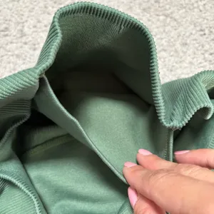 Victoria's Secret PINK Green Seamless Ribbed Leggings thumbnail 3
