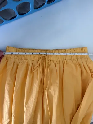 Moon River Women’s Yellow Eyelet Maxi Skirt Size XS thumbnail 5
