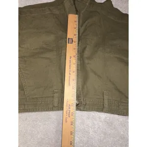 madewell womens camp shorts olive green large thumbnail 7