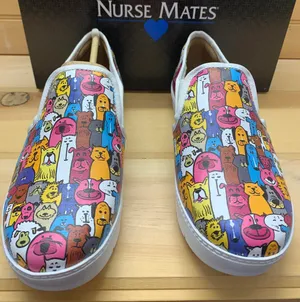 Adela Multi Pets Print Slip On Sz 8 thumbnail 4