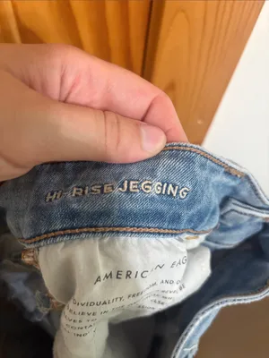 American Eagle Next Level Stretch High-Rise Distressed Jegging Jeans Size 0 thumbnail 7