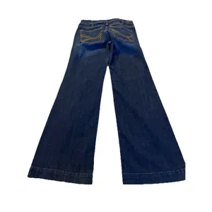 Ariat Denim Women's Demin Jeans Size 30S Mid Rise Flare Jeans thumbnail 14