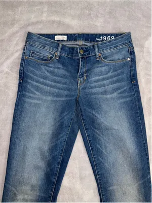 Women's Gap 1969 Perfect Boot Cut Jeans Blue Size 28XL thumbnail 2