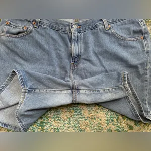 Vintage Levi’s denim jean board shorts, size 18 thumbnail 5