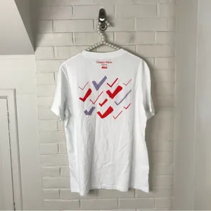 NWT Outdoor Voices Limited Edition Exercise Your Rights White Tee Size M thumbnail 6