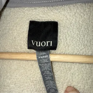 Vuori Womens Alpine Sherpa‎ Cream/Grey Size XS thumbnail 7