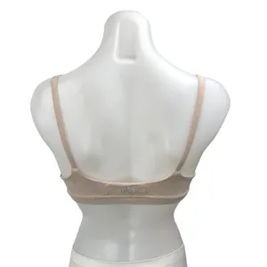 Alo Nude Beige Sleeveless Cutout Yoga Workout Athletic Sports Bra Top Size S thumbnail 2