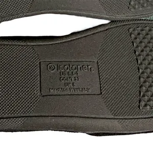 Isotoner Indoor/Outdoor Black Microterry Satin Trimmed Slippers Size 6.5-7 thumbnail 8