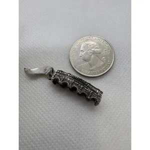 Vintage Sterling Silver London Bridge Charm 3.8g Travel Souvenir Pendant thumbnail 3