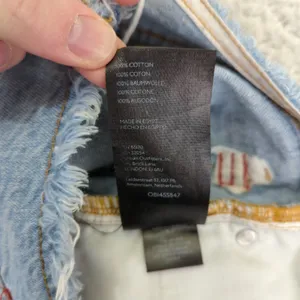 BDG‎ Urban Outfitters Light Wash High Waisted Cut Off Denim Shorts Womens 28 thumbnail 4