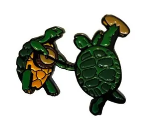 Grateful Dead Dancing Terrapin Turtles Pin thumbnail 1
