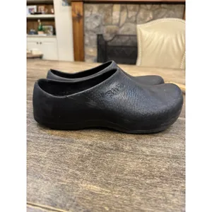 Birkenstock Black‎ Rubber Waterproof Men's Clog Mules Shoes 40 MENs 7 womens 9 thumbnail 4