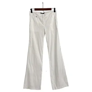 BCBGMAXAZRIA Linen Wide Leg Casual Boho Lightweight Loose Fit Pants Size 2 thumbnail 2