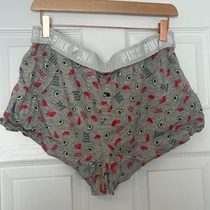 Victoria’s Secret pink boxer sleep shorts thumbnail 1