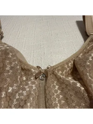 Chantelle C Magnifique Nouveau Minimizer Bra 40D Underwire Unlined Nude C27910 thumbnail 11