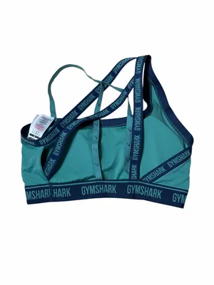 Gymshark Strike Sports Bra in Alpine Green & Navy Womans M thumbnail 8