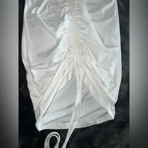 Princess Polly Viktoria Mini Dress in White Size 6 New with tag thumbnail 8