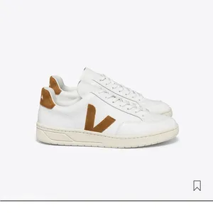 VEJA V-12 LEATHER WHITE CAMEL (2) thumbnail 5