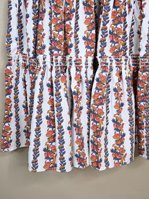 O.P.T. One Pretty Thing Women's M Daphne Floral Smocked Midi Dress NEW thumbnail 6