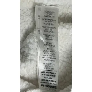 Patagonia Los Gatos 1/4 Zip Fleece‎ Pullover Medium Birch White Sherpa Jacket thumbnail 5
