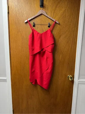 Elliatt x Revolve The Shot Tulip Sleeveless Mini Dress Cutout Red Small thumbnail 14