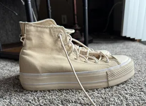 Converse Chuck Taylor All Star Lift Platform Canvas High 'Oat Milk' thumbnail 2
