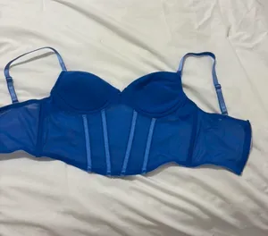 Blue Corset Size XS thumbnail 2