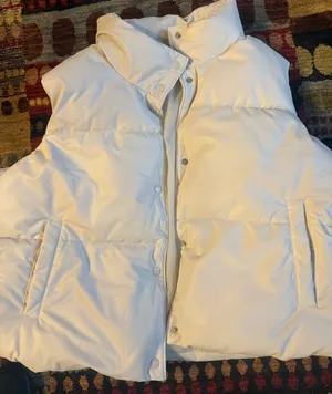 New old navy puffer cream xxl vest thumbnail 1