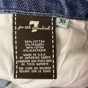 7 For All Mankind 7FAMK Blue Bootcut Jeans 30 thumbnail 3