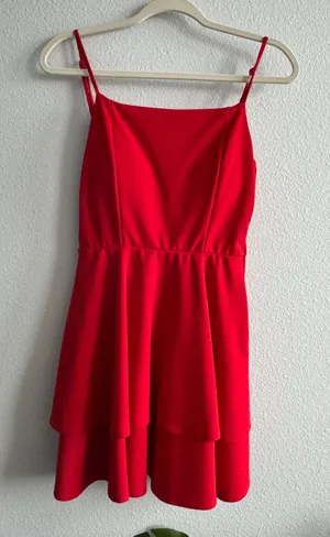 Altar'd State Red Dress thumbnail 1