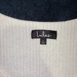 Lulu’s White Knit Sweater thumbnail 4