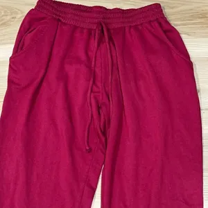 Haley & June Red Butter Soft Joggers Women’s Medium thumbnail 3